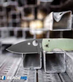 Spyderco M4 Shaman Compression Lock Knife Natural G-10 (3.6" Black) C229GM4PBK -Spyderco Sales Spyderco M4 Shaman Compression Lock Knife Natural G 10 Black C229GM4PBK BHQ 94947 kp steel web