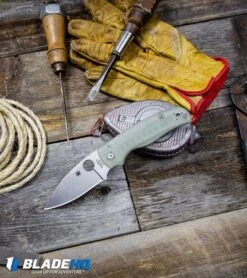 Spyderco M4 Shaman Compression Lock Knife Natural G-10 (3.6" Satin) C229GM4P -Spyderco Sales Spyderco M4 Shaman Compression Lock Knife Natural G 10 Satin C229GM4P BHQ 91408 kp shop table retake web