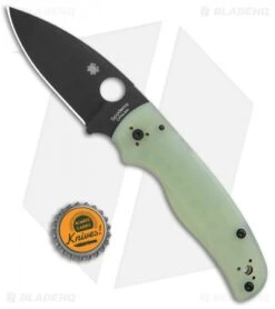 Spyderco M4 Shaman Compression Lock Knife Natural G-10 (3.6" Black) C229GM4PBK -Spyderco Sales Spyderco M4 Shaman Compression Natural G 10 Black C229GM4PBK BHQ 94947 jr bottlecap