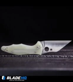 Spyderco M4 Yojimbo 2 Knife Natural G-10 (3.125" Satin) C85GM4P2 -Spyderco Sales Spyderco M4 Yojimbo 2 Knife Natural G 10 Satin C85GM4P2 BHQ77839 kp burnt wood laying on its back web