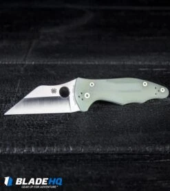 Spyderco M4 Yojimbo 2 Knife Natural G-10 (3.125" Satin) C85GM4P2 -Spyderco Sales Spyderco M4 Yojimbo 2 Knife Natural G 10 Satin C85GM4P2 BHQ77839 kp burnt wood open web