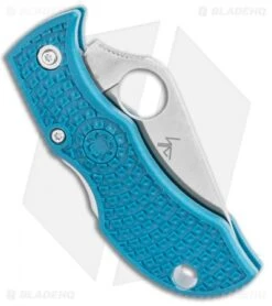 Spyderco ManBug Lightweight Blue FRN Pocket Knife (1.95" Satin K390) MFPK390 8 Spyderco ManBug Lightweight Blue FRN Pocket Knife (1.95" Satin K390) MFPK390 -Spyderco Sales Spyderco ManBug Lightweight Blue FRN Pocket Knife 1.95 Satin K390 MFPK390 BHQ 112408 LS Side