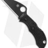 Spyderco ManBug Wharncliffe Lightweight Black FRN Knife (1.95" Black) MBKWPBK -Spyderco Sales Spyderco ManBug Wharncliffe Lightweight black FRN Black MBKWPBK BHQ 116285 jr