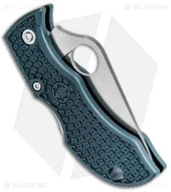 Spyderco Manbug British Racing Green FRN ZDP-189 Knife (1.95" Satin Plain) MGREP 8 Spyderco Manbug British Racing Green FRN ZDP-189 Knife (1.95" Satin Plain) MGREP -Spyderco Sales Spyderco Manbug British Racing Green FRN ZPD 189 Satin MGREP BHQ 11508 jr side