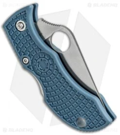 Spyderco Manbug Sprint Run Lockback Knife Blue FRN (1.95" Satin V-Toku2) MBBLPE 8 Spyderco Manbug Sprint Run Lockback Knife Blue FRN (1.95" Satin V-Toku2) MBBLPE -Spyderco Sales Spyderco Manbug Sprint Run LB Blue FRN Satin V Toku2 MBBLPE BHQ 78710 jr side