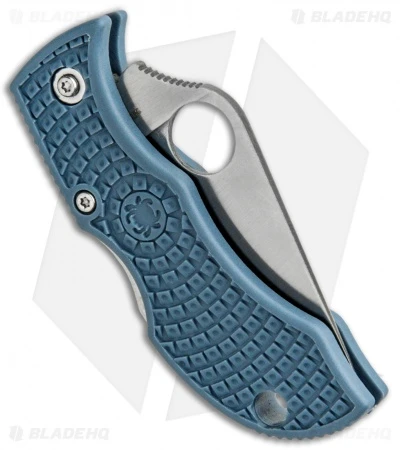 Spyderco Manbug Sprint Run Lockback Knife Blue FRN (1.95" Satin V-Toku2) MBBLPE 5 Spyderco Manbug Sprint Run Lockback Knife Blue FRN (1.95" Satin V-Toku2) MBBLPE - Image 3