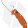 Spyderco Manix 2 Ball Bearing Lock Knife Orange G-10 (3.4" Satin REX 45) Sprint -Spyderco Sales Spyderco Manix 2 Ball Bearing Orange G 10 Satin C101GPBORE2 BHQ 106180 jr