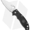 Spyderco Manix 2 Knife Black 86mm (3.37" Satin CTS-BD1N) C101PBK2 -Spyderco Sales Spyderco Manix 2 Black Satin BD1 C101PBK2 BHQ 14688 jr