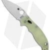 Spyderco Manix 2 M4 Natural G-10 Knife (3.375" Satin) C101GM4P2 Exclusive -Spyderco Sales Spyderco Manix 2 M4 Natural G10 satin exclusive BHQ 51538 er
