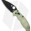 Spyderco Manix 2 M4 Natural G-10 Knife (3.375" Black) C101GM4PBK2 Exclusive -Spyderco Sales Spyderco Manix 2 M5 Natural G10 black Exclusive BHQ 51547 er