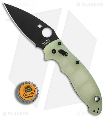 Spyderco Manix 2 M4 Natural G-10 Knife (3.375" Black) C101GM4PBK2 Exclusive 6 Spyderco Manix 2 M4 Natural G-10 Knife (3.375" Black) C101GM4PBK2 Exclusive - Image 4
