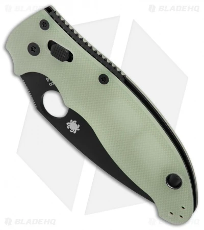 Spyderco Manix 2 M4 Natural G-10 Knife (3.375" Black) C101GM4PBK2 Exclusive 5 Spyderco Manix 2 M4 Natural G-10 Knife (3.375" Black) C101GM4PBK2 Exclusive - Image 3