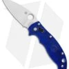 Spyderco Manix 2 Lightweight Knife Translucent Dusk Blue 86mm (3.39" Satin) -Spyderco Sales Spyderco Manix 2 Translucent Dusk Blue 86mm Satin C101PBL BHQ 7989 jr