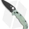 Spyderco Manix 2 XL M4 Natural G-10 Knife (3.88" Black) C95GM4PBK2 Exclusive -Spyderco Sales Spyderco Manix 2 XL M4 Natural G 10 Black C95GM4PBK2 BHQ 98795 jr