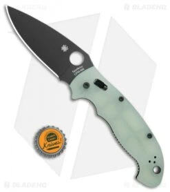 Spyderco Manix 2 XL M4 Natural G-10 Knife (3.88" Black) C95GM4PBK2 Exclusive -Spyderco Sales Spyderco Manix 2 XL M4 Natural G 10 Black C95GM4PBK2 BHQ 98795 jr bottlecap