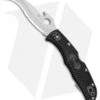 Spyderco Matriarch 2 Knife Emerson Black FRN (3.57" Satin Full Serr) C12SBK2W -Spyderco Sales Spyderco Matriarch 2 Emerson Black C12SBK2W BHQ 14677 jr 2
