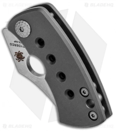 Spyderco McBee Frame Lock Knife Titanium (1.5" Stonewash) C236TIP McNees 4 Spyderco McBee Frame Lock Knife Titanium (1.5" Stonewash) C236TIP McNees - Image 2