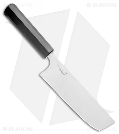 Spyderco Murray Carter Wakiita - Nakiri Cleaver Knife (7.25" Satin) K17GP 4 Spyderco Murray Carter Wakiita - Nakiri Cleaver Knife (7.25" Satin) K17GP - Image 2