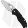 Spyderco Native 5 Lockback Knife Black G-10 (3" Satin) C41GP5 -Spyderco Sales Spyderco Native 5 Black G10 Satin BHQ 8024 er