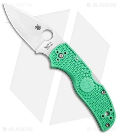 Spyderco Native 5 Exclusive M4 LW Lockback Knife Mint Green FRN (3" Satin) 3 Spyderco Native 5 Exclusive M4 LW Lockback Knife Mint Green FRN (3" Satin)