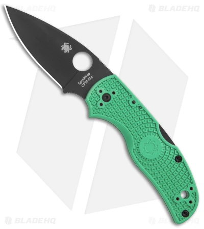 Spyderco Native 5 Exclusive M4 LW Lockback Knife Mint Green FRN (3" Black) 3 Spyderco Native 5 Exclusive M4 LW Lockback Knife Mint Green FRN (3" Black)