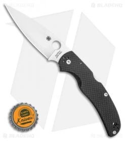 Spyderco Native Chief Lockback Knife Carbon Fiber (4.08" Satin S90V) C244CF90VP -Spyderco Sales Spyderco Native Chief Lockback Knife Carbon Fiber 4.08 Satin S90V C244CF90VP BHQ 112414 LS Bottlecap