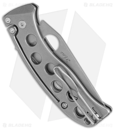 Spyderco PITS Slip Joint Knife Titanium (2.9" Stonewash) C192TIPM390 5 Spyderco PITS Slip Joint Knife Titanium (2.9" Stonewash) C192TIPM390 - Image 3