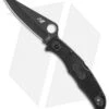 Spyderco Pacific Salt 2 Lockback Knife Black FRN (3.4" Black) C91PBBK2 -Spyderco Sales Spyderco Pacific Salt 2 LB Black FRN Black C91PBBK2 BHQ 106201 jr