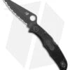 Spyderco Pacific Salt 2 Lockback Knife Black FRN (3.4" Black Serr) C91SBBK2 1 Spyderco Pacific Salt 2 Lockback Knife Black FRN (3.4" Black Serr) C91SBBK2 -Spyderco Sales Spyderco Pacific Salt 2 LB Black FRN Black Serr BHQ 106203 jr