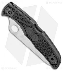 Spyderco Pacific Salt 2 Lockback Knife Black FRN (3.4" Satin) C91PBK2 7 Spyderco Pacific Salt 2 Lockback Knife Black FRN (3.4" Satin) C91PBK2 -Spyderco Sales Spyderco Pacific Salt 2 LB Black FRN Satin C91PBK2 BHQ 106202 jr spine