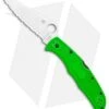 Spyderco Pacific Salt 2 Lockback Knife Green FRN (3.4" Satin Serr LC200N) 2 Spyderco Pacific Salt 2 Lockback Knife Green FRN (3.4" Satin Serr LC200N) -Spyderco Sales Spyderco Pacific Salt 2 LB Green FRN Satin Serr C91FSGR2 BHQ 116275 jr