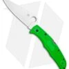 Spyderco Pacific Salt 2 Lockback Knife Green FRN (3.4" Satin LC200N) C91FPGR2 -Spyderco Sales Spyderco Pacific Salt 2 Lockback Knife Green FRN 3.4 Satin LC200N C91FPGR2 BHQ 116273 LS