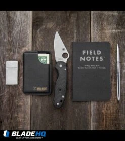 Spyderco Para 3 Lightweight Compression Lock Folding Knife Black FRN (3" Satin) -Spyderco Sales Spyderco Para 3 Lightweight Compression Lock Black FRN Satin C223PBK BHQ 93614 jr lifestyle website