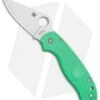 Spyderco M4 Para 3 Lightweight Compression Lock Knife Mint Green FRN (3" Satin) 1 Spyderco M4 Para 3 Lightweight Compression Lock Knife Mint Green FRN (3" Satin) -Spyderco Sales Spyderco Para 3 Lightweight Compression Lock Sea Foam FRN Satin C223PGRM4 BHQ 126446 jr 1