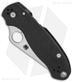 Spyderco Para 3 Sprint Run Knife Carbon Fiber (3" Satin S90V) C223CF90VP -Spyderco Sales Spyderco Para 3 Sprint Run CF Satin S90V BHQ 71265 er spine