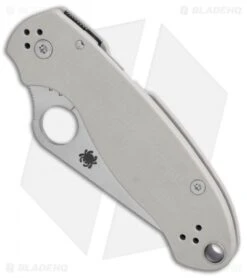 Spyderco Para 3 Sprint Run Knife Gray G-10 (3" Satin Cru-Wear) C223GPGYCW 8 Spyderco Para 3 Sprint Run Knife Gray G-10 (3" Satin Cru-Wear) C223GPGYCW -Spyderco Sales Spyderco Para 3 Sprint Run gray G10 satin CRU Wear BHQ 71266 er spine
