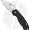 Spyderco Para 3 Compression Lock Knife Black G-10 (3" Satin Serr) C223GPS 1 Spyderco Para 3 Compression Lock Knife Black G-10 (3" Satin Serr) C223GPS -Spyderco Sales Spyderco Para 3 compression lock black G10 satin serr C223GPS BHQ 67318 er jr