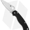 Spyderco Paramilitary 2 Knife G-10 (3.4" Satin Full Serr S30V) C81GS2 -Spyderco Sales Spyderco Paramilitary 2 G10 black satin full serr C81GS2 BHQ 50820 er jr