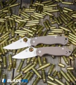 Spyderco Para 3 Sprint Run Compression Lock Knife Brown G-10 (3" Satin) C223GPBN -Spyderco Sales Spyderco Paramilitary 2 Knife Brown G 10 Satin S35VN C81GPBN2 BHQ 9775 kp brassness web