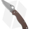 Spyderco Paramilitary 2 Knife - CPM-15V / Brown G-10 C81GPBN15V2 -Spyderco Sales Spyderco Paramilitary 2 Knife CPM 15 V Brown G10 BHQ 179354 td1