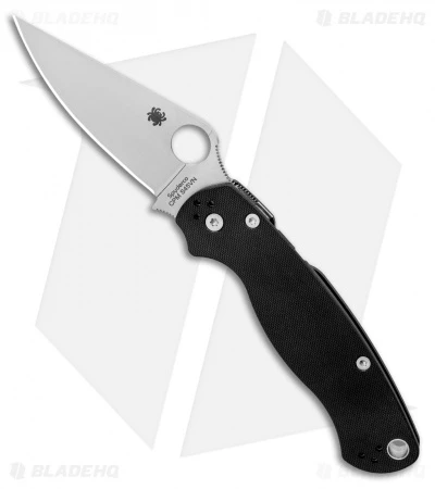 Spyderco Paramilitary 2 Compression Lock Knife G-10 (3.4" Satin S45VN) C81GP2 4 Spyderco Paramilitary 2 Compression Lock Knife G-10 (3.4" Satin S45VN) C81GP2 - Image 2