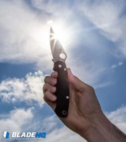 Spyderco Paramilitary 2 Compression Lock Knife G-10 (3.4" Satin S45VN) C81GP2 18 Spyderco Paramilitary 2 Compression Lock Knife G-10 (3.4" Satin S45VN) C81GP2 -Spyderco Sales Spyderco Paramilitary 2 Knife G 10 Satin S30V C81GP2 BHQ 7920 kp in hand glory web