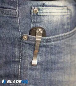 Spyderco Paramilitary 2 Knife G-10 (3.4" Satin Full Serr S30V) C81GS2 -Spyderco Sales Spyderco Paramilitary 2 Knife G 10 Satin S30V C81GP2 BHQ 7920 kp in pocket web 3