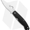 Spyderco Pattadese Liner Lock Knife Black G-10 (3.2" Satin M390) C257GP 2 Spyderco Pattadese Liner Lock Knife Black G-10 (3.2" Satin M390) C257GP -Spyderco Sales Spyderco Pattadese LL Black G 10 Satin C257GP BHQ 116295 jr