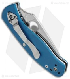 Spyderco Persistence Folding Knife Blue G-10 (2.75" Satin) C136GPBL -Spyderco Sales Spyderco Persistence Blue G 10 C136GPBL BHQ 12604 jr side