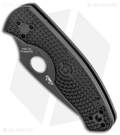 Spyderco Persistence Lightweight Liner Lock Knife Black (2.75" Black) C136PBBK 4 Spyderco Persistence Lightweight Liner Lock Knife Black (2.75" Black) C136PBBK - Image 2
