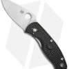 Spyderco Persistence Lightweight Liner Lock Knife Black (2.75" Satin) C136PBK -Spyderco Sales Spyderco Persistence Lightweight LL Black Satin BHQ 139716 jr 2