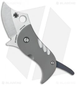 Spyderco Pochi Frame Lock Knife Titanium (1.56" Satin S45VN) 11 Spyderco Pochi Frame Lock Knife Titanium (1.56" Satin S45VN) -Spyderco Sales Spyderco Pochi FL Ti Satin BHQ 112401 jr