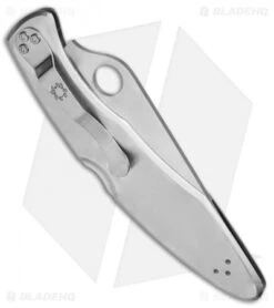 Spyderco Police Stainless Steel Folding Knife C07PS (4.125" Satin Serr) 7 Spyderco Police Stainless Steel Folding Knife C07PS (4.125" Satin Serr) -Spyderco Sales Spyderco Police SS Serr C07PS BHQ 8699 jr side 1