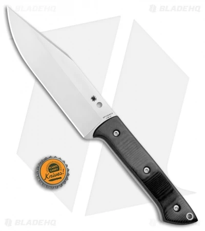Spyderco Province Fixed Blade Knife Black G-10 (6.75" Satin 4V) FB45GP 6 Spyderco Province Fixed Blade Knife Black G-10 (6.75" Satin 4V) FB45GP - Image 4